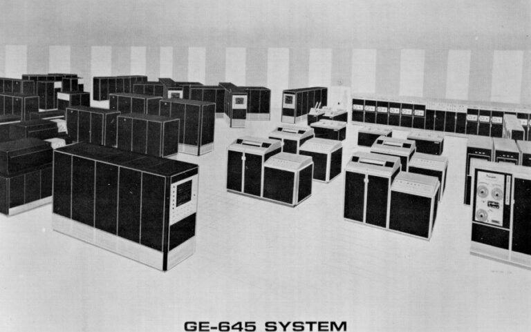 GE-645 mainframe multics